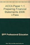 Preparing financial statements