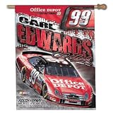 #99 Carl Edwards 27x37 Vertical Flag