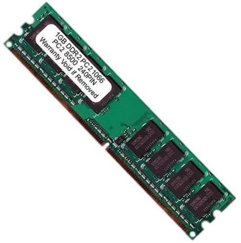 Komputerbay 1GB DDR2 PC2 8500 1066Mhz 240 Pin DIMM 1 GB - comes with Heat Spreader for extra Cooling