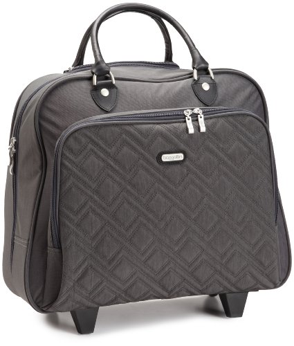 Baggallini Luggage Zig Zag Quilted Rolling Tote Bag Exclusive