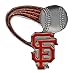 Aminco MLB San Francisco Giants Glitter Trail Pin