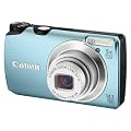 Canon PowerShot A3200 IS Digital Camera - Aqua (14.1MP, 5x Optical Zoom) 2.7 inch LCD