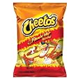 Cheetos Cheese Snacks, Crunchy Hot, 2-Ounce Large Single Serve Bags (Pack of 64)