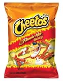 Cheetos Cheese Snacks, Crunchy Hot, 2-Ounce Large Single Serve Bags (Pack of 64)