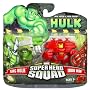 Incredible Hulk Movie Super Hero Squad 2-Pack King Hulk & [Hulk Buster] Iron Man