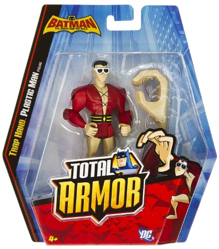  Trap Hand Plastic Man ~5" Figure: Batman The Brave and the Bold Total Armor Series