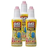 【まとめ買い】 パイプユニッシュ プロ  液体タイプ コンパクト 400g×3本 排水溝クリーナー