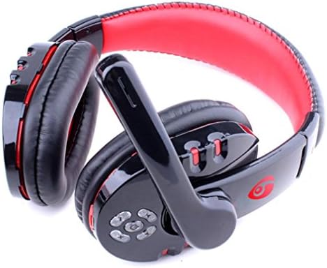 Efitty Wireless Bluetooth Stereo Headset with Stream transmission Adjustable Microphone Built-In High-Efficiency Chargeable Lithium Battery Gaming Headphone for Tablet Laptop Notebook Smartphone