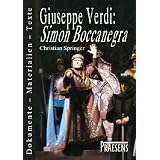 Giuseppe Verdi: "Simon Boccanegra"par Christian Springer