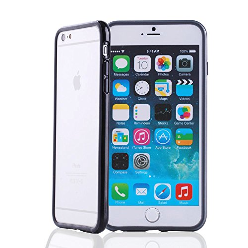 JOTO iPhone 6 Plus 5.5 Hybrid Bumper Frame Case - JOTO Slim Thin Hybrid Bumper Cover Case for Apple iPhone 6 Plus 5.5