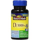 Nature Made Vitamin D-3 Softgels, 5000IU, 90 Count