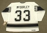 MARTY McSORLEY Los Angeles Kings 1993 CCM Vintage Throwback Home NHL Hockey Jersey