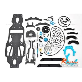 1 10 RC Car TAMIYA TA-05 Carbon Fiber Modification Kit from Tamiya R/C