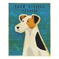 Jack Russell Terrier framed print - John Golden 12x15