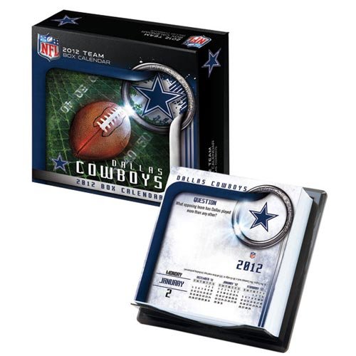 Turner Dallas Cowboys 2012 Box Calendar