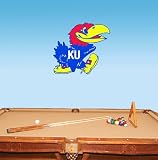 Kansas Jayhawks NCAA Wall Decal sticker 25"x20"