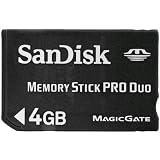 Card memory Stick,Pro Duo,4gb sdmspd-4096-a11 (619659025571)