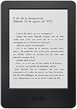 Kindle, pantalla t&aacute;ctil antirreflejos de 6'' (15,2 cm), Wi-Fi