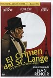 Le Crime De Monsieur Lange (El Crimen Del Sr. Lange) (1936) Real. Jean Renoir (Edition Speciale inclu le film: "La Vie Est A Nous(1936") Import