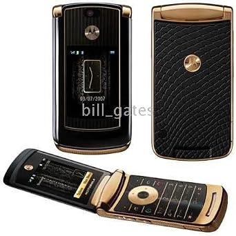 New Motorola 2GB razr2 V8 gold Luxury QUAD band UNLOCKED GSM