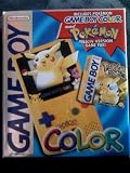 Limited Edition Pokemon Yellow Game Boy Color System Bundle
