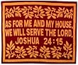 Joshua 24:15 - 60" x 50" - Heavenly Comfort - Throw Blanket