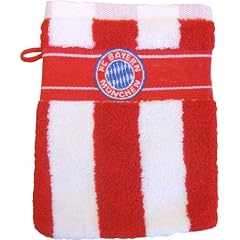 FC Bayern M�nchen Waschhandschuh Blockstreifen