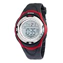 Armitron Women's Chronograph Black with Red Accents Digital Sport Watch #456974RED