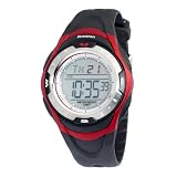 Armitron Women's Chronograph Black with Red Accents Digital Sport Watch #456974RED