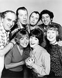 Moviestore Cindy Williams als Shirley Feeney unt Michael McKean als Lenny 'Leonard' Kosnowski in Laverne & Shirley 60x50cm Schwarzweiß-Foto