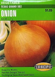 Sweet Onion Texas Grand Seeds 225 Seeds