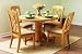 Dakota Solid Wood 5 Piece Dining Set - Beech