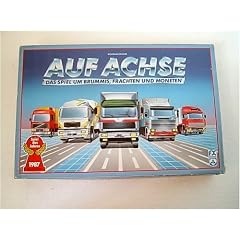 Auf Achse: Das Spiel um Brummis, Frachten und Moneten. Spiel des Jahres 87