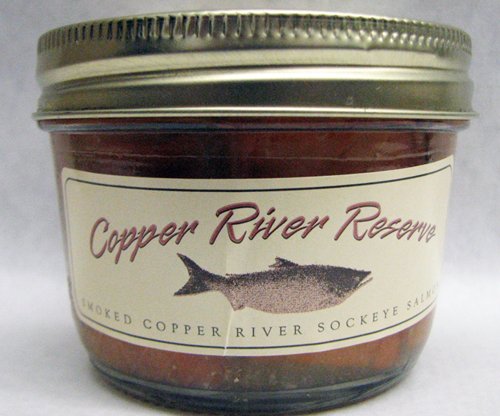 Copper River Reserve Smoked Copper River Sockeye Salmon 7 Oz. Jar