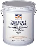 Permatex 82580 Carburetor & Parts Cleaner, 3.5 Gallon pail with dip basket