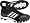Black/Running White/Metallic Silver