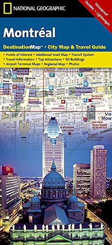 montreal national geographic destination city map