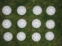 Pickleballs - 1 Dozen - Dura 56 White