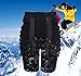 BeneU Unisexs Outdoor Sports Snowboard Skating Skiing Padded Short Protective Hip Butt Pad Protection Drop Resistance Roller Compression Shorts Pants (Size:L)