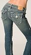 True Religion Joey Heritage Big T Chalk Wash