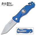 Ridge Runner Blue Tactical Rescue Folding Knife