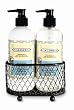 Caldrea Petite Sink Set, Black, Basil Blue Sage, 2 Piece Set