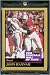 1991 ENOR John Hannah Football Hall of Fame Card #57 - Mint Condition - Shipped in Protectivee Acrylic Display Case !!