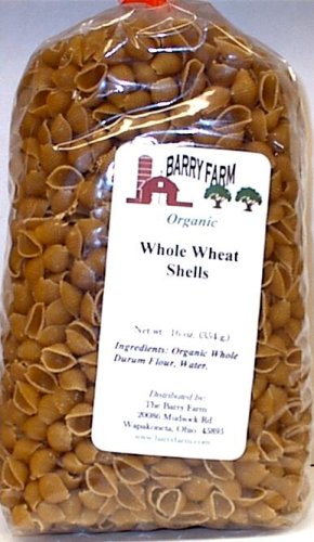 Whole Wheat Shells Pasta 1 lb by Barry Farm