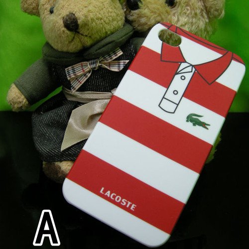 Trendy and Creative iPhone 4 or 4S case – LaCoste Shirt Red Color