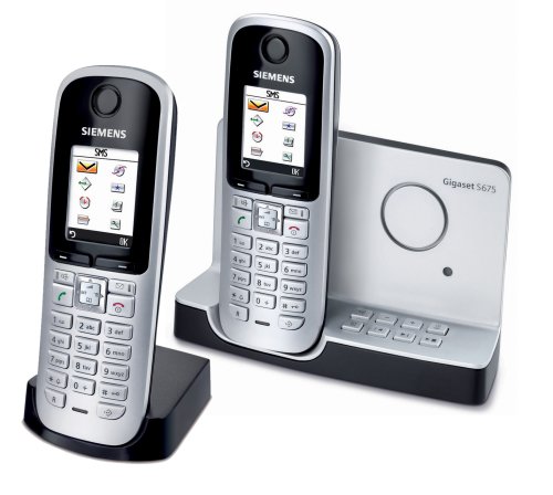 Siemens - Gigaset S675 Duo - t�l�phone sans fil DECT