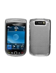 Wireless: Fits RIM/Blackberry 9800 9810 Torch, Torch 4G Hard Plastic Snap on Cover Carbon Fiber Glossy AT&T - Eagle