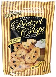 Snack Factory Honey Mustard & Onion Pretzel Crisps, 6-Ounce Bags (Pack of 12)