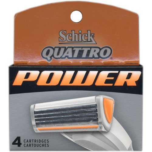 Schick Quattro Power Refill 4 ea