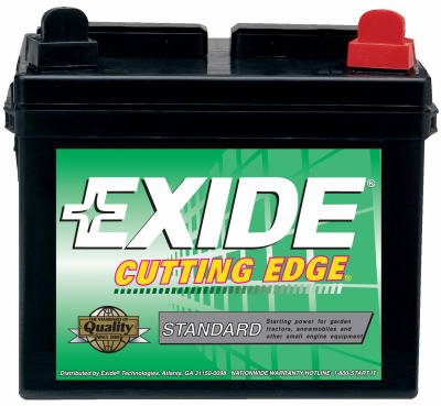 Exide Technologies 12V L&G Tractor Battery Gt-R Lawnmower/Motorcycle Batteries
